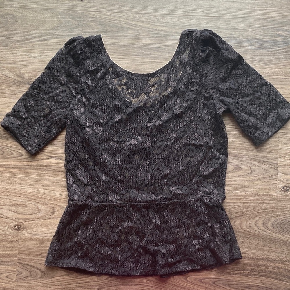 White House Black Market Lace top